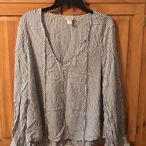 Mossimo striped blouse.